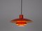 Lampe à Suspension PH 4/3 Vintage par Poul Henningsen pour Louis Poulsen, Danemark, 1966 9