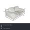 Model 355 2-Seater Sofa in Cream Leather from Rolf Benz 2
