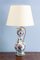 Polychrome Garlic Neck Vase Lamp from Dutch Delftware, 18th Century 3