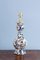 Lampada da vaso policroma con collo ad aglio di Delftware, Olanda, XVIII secolo, Immagine 11