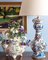 Lampada da vaso policroma con collo ad aglio di Delftware, Olanda, XVIII secolo, Immagine 13