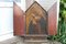 Italian Artist, The Virgin Mary Triptych, 18th Century, Large Painted Panel 1