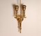 French Empire Style Bouillotte Wall Sconces from Versace, 1980s, Set of 2 4