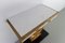 Swedish Gustavian Giltwood Console Table with Lyre and Marble Top, 1800s, Image 8