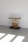 Swedish Gustavian Giltwood Console Table with Lyre and Marble Top, 1800s, Image 18
