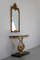 Swedish Gustavian Giltwood Console Table with Lyre and Marble Top, 1800s, Image 20