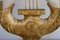 Swedish Gustavian Giltwood Console Table with Lyre and Marble Top, 1800s, Image 10