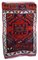 Antiker handgefertigter türkischer Yastik Teppich, 1890er 1