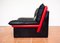 Sillón italiano de cuero de Nicoletti Salotti para Avanti, años 80, Imagen 6