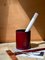 Corbeille Moderne en Cuir, France, 1970s 11