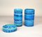 Blue Rimini Collection Vase by Aldo Londii for Bitossi, Italy, 1960s 8