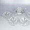Hand-Made Glass Set by Wilhelm Wagenfeld, 1950s, Set of 13, Image 6