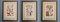 Karl Eckstein, Lepidoptera, 1915, Lithographs, Framed, Set of 3 6