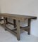 Large Console Table in Oak 8