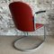 Gispen 413 Red Skai Chair by Willem Hendrik Gispen for Gispen 4