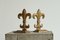 Fleur-De-Lis Bookends in Patinated Brass, 1960s, Set of 2 2