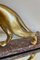 Panther, 1970, Gilt Metal with Marble Base 10