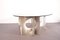 Table Basse Vintage en Aluminium et Verre 4