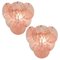 Murano Glass Disc Wall Sconces, 1990s, Set of 2, Image 1