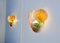 Murano Glass Disc Wall Sconces, 1990s, Set of 4 5