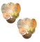Murano Glass Disc Wall Sconces, 1990s, Set of 4 3
