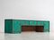 Meuble TV Turquoise Antique, 1900s 2