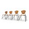 Vintage Stühle von Aurelio Villari für Isa Bergamo, 1950er, 4er Set 3
