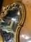 Italian Carved Wood Wall Lamp with Mercury Mirror and Gold Gilding, 1960s, Image 7