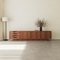 Langes braunes Sideboard von Pastform Furniture 3