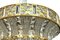Chandelier by Josef Hoffmann for the Art Exhibition in Cologne / Lobmeyr, 1914 / 1970s 6