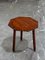 Table d'Appoint Tripode Victorienne Antique en Chêne, 19ème Siècle 1