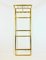 Hollywood Regency Brass Wall Coat Rack, 1970s 2