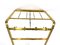 Hollywood Regency Brass Wall Coat Rack, 1970s 4