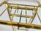 Hollywood Regency Brass Wall Coat Rack, 1970s 11