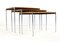 Satztische mit Wendeplatten von Lämmle and Co, 3er Set 1