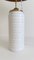 Mid-Century Marbella Style White Ceramic, Brass and Wicker Table Lamp from Carstens Tönnieshof, 1960s, Image 4