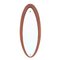 Oval Teak Wall Mirror, 1960s, Image 2