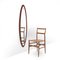 Oval Teak Wall Mirror, 1960s, Image 12
