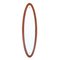 Oval Teak Wall Mirror, 1960s, Image 1