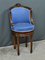 Early 20th Century Louis XVI Beech Swivel Harpist Chair, Image 1