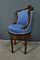 Early 20th Century Louis XVI Beech Swivel Harpist Chair 16