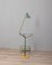 Italienischer Vintage Couchtisch mit Lampe und Zeitschriftenständer 1