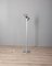 Vintage Italian Metal Floor Lamp with Two Lights 1