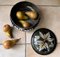 Art Nouveau Style Studio Ceramic Art Bowl with Lid, 1980s 18