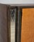 Italienisches Vintage Art Deco Sideboard aus Holz & Glas 9