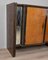 Vintage Art Deco Italian Sideboard in Wood and Glass 3