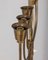 Vintage Italian Floor Lamp in Onyx and Golden Brass, 1950s 9