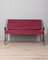 Vintage Sofa in Bordeaux Fabric from Formanova, 1970s 3