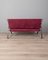 Vintage Sofa in Bordeaux Fabric from Formanova, 1970s 4
