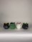 Bonbonnières de Naissance Vases by Ferdinand Elchinger, 1950s, Set of 4 2